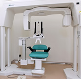 最新鋭フラットパネル方式の歯科CT